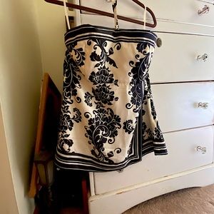 Stunning WHBM long halter top